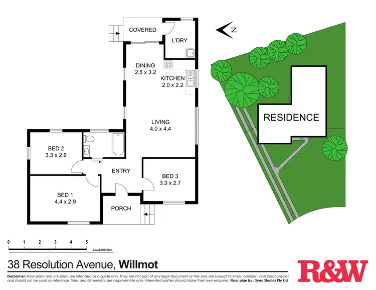 Floorplan of Homely house listing, 38 Resolution Avenue, Willmot NSW 2770
