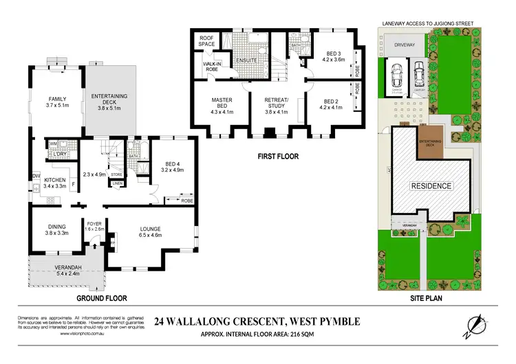 Floorplan of Homely house listing, 24 Wallalong Crescent, West Pymble NSW 2073