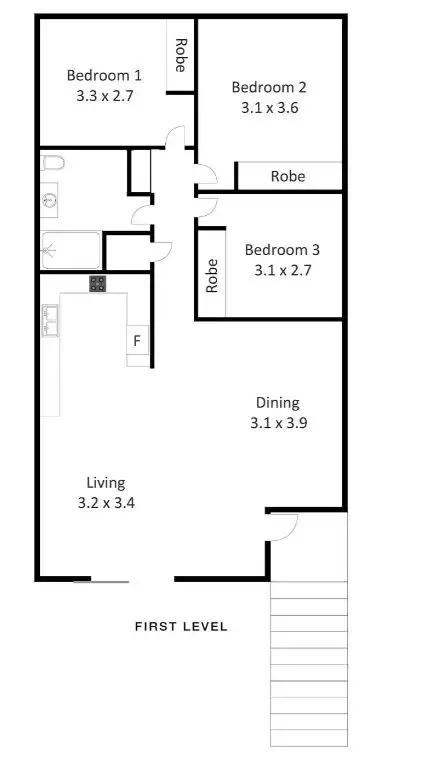 Floorplan of Homely unit listing, 194 Hornibrook Esplanade, Woody Point QLD 4019