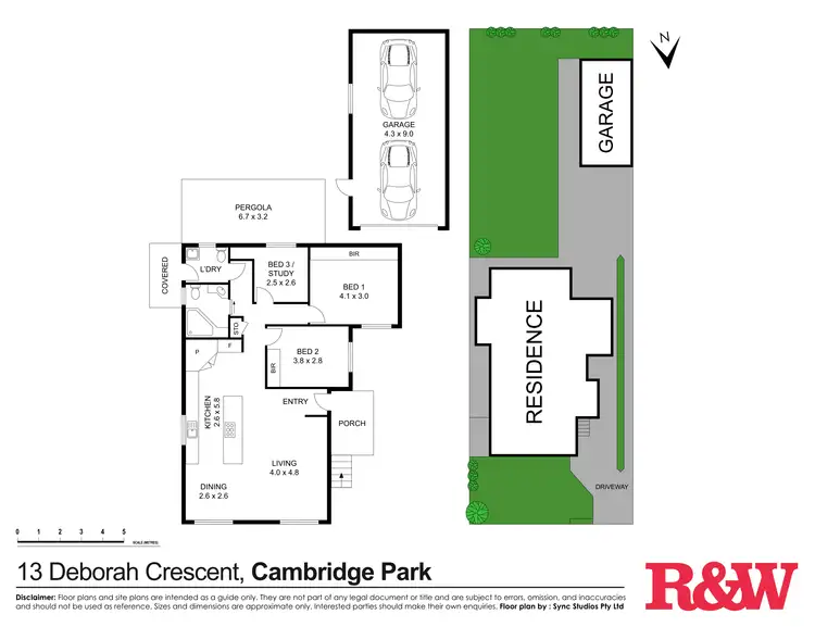 Floorplan of Homely house listing, 13 Deborah Crescent, Cambridge Park NSW 2747