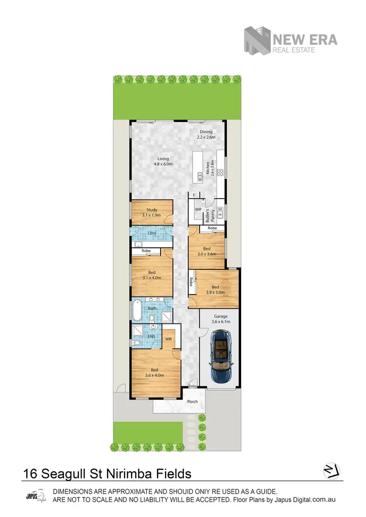 Floorplan of Homely house listing, 16 Seagull Street (NIRIMBA FIELDS), Schofields NSW 2762