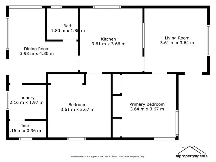 Floorplan of Homely house listing, 33 Francis Street, Horsham VIC 3400