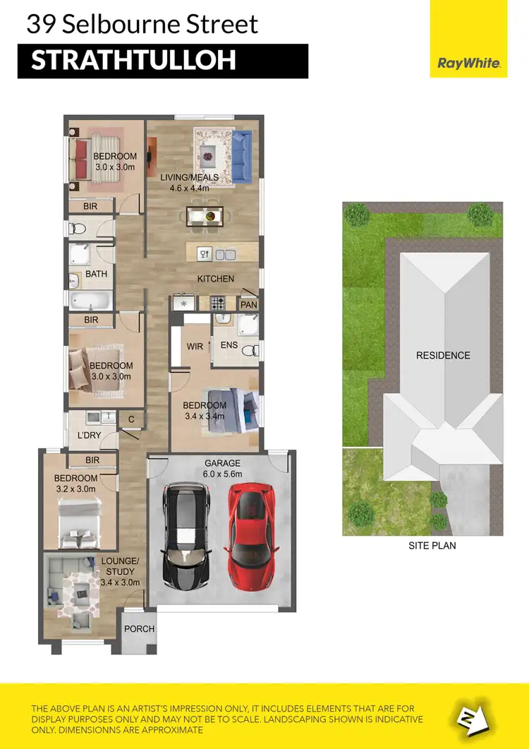 Floorplan of Homely house listing, 39 Selbourne Street, Strathtulloh VIC 3338