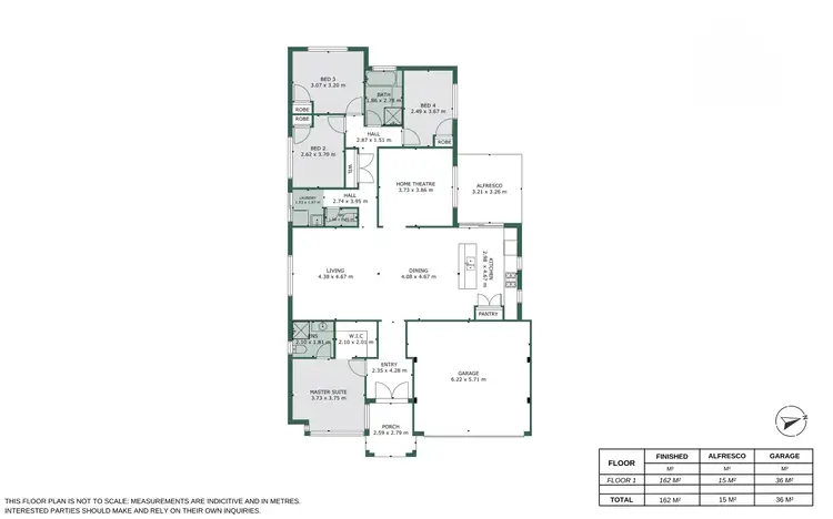 Floorplan of Homely house listing, 4 Cathedral Loop, West Busselton WA 6280