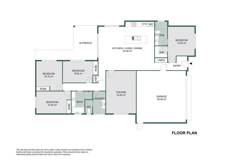 Floorplan of Homely house listing, 22 Balclutha Crescent, Madora Bay WA 6210