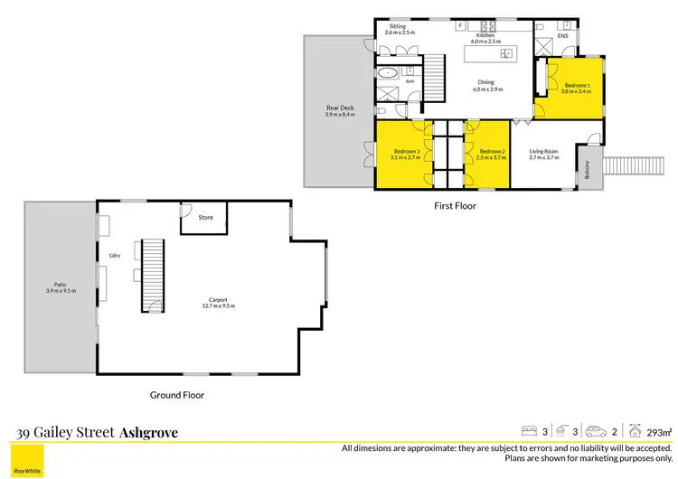Floorplan of Homely house listing, 39 Gailey Street, Ashgrove QLD 4060