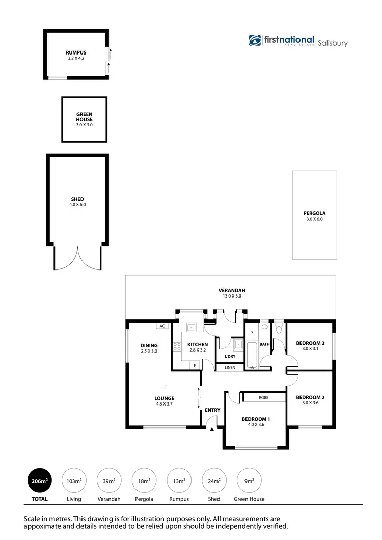 Floorplan of Homely house listing, 22 Aquamarine Drive, Salisbury East SA 5109