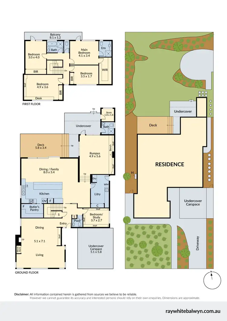 Floorplan of Homely house listing, 5 Yonga Road, Balwyn VIC 3103