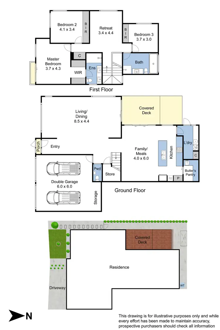Floorplan of Homely house listing, 18 Ellis Park Avenue, Mulgrave VIC 3170