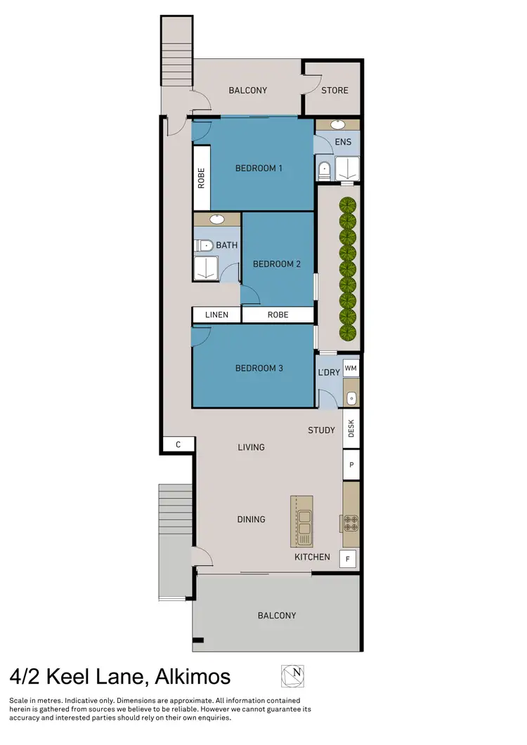 Floorplan of Homely house listing, 4/2 Keel Lane, Alkimos WA 6038