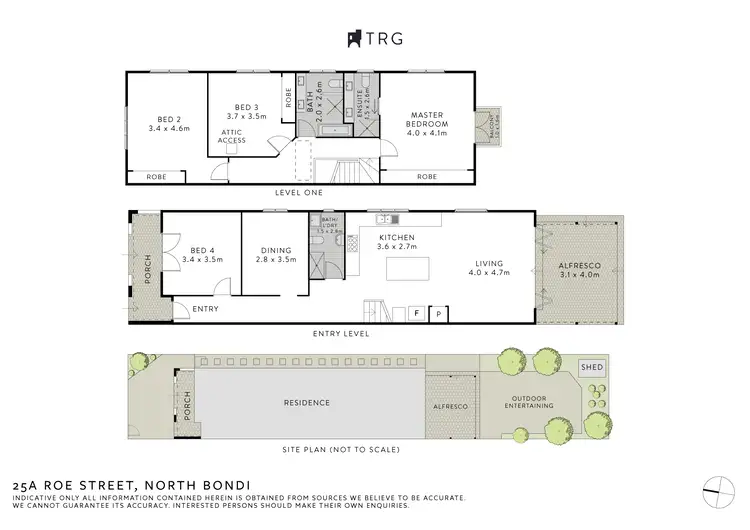 Floorplan of Homely house listing, 25A Roe Street, North Bondi NSW 2026