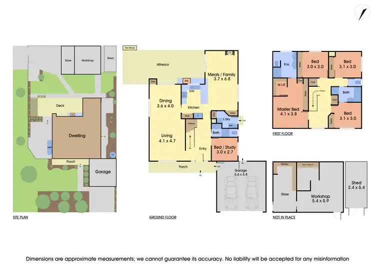 Floorplan of Homely house listing, 49 Airedale Way, Rowville VIC 3178