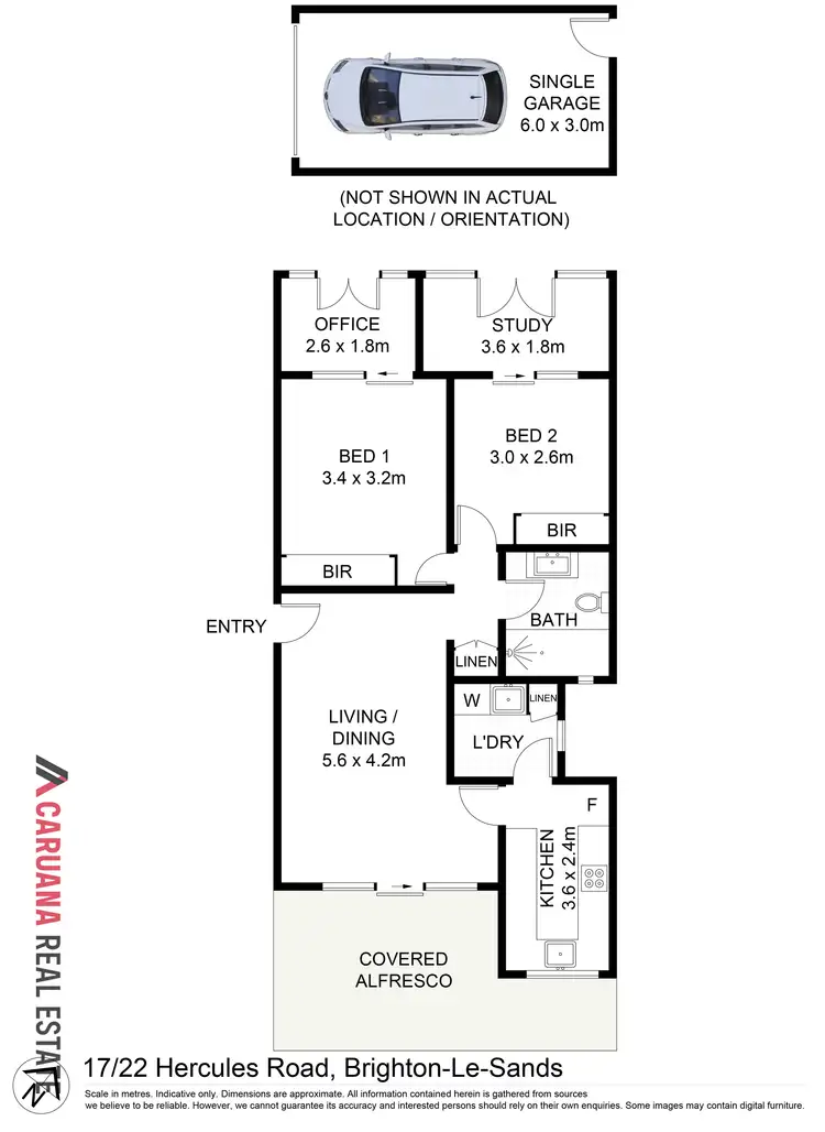 Floorplan of Homely apartment listing, 17/22 Hercules Road, Brighton Le Sands NSW 2216