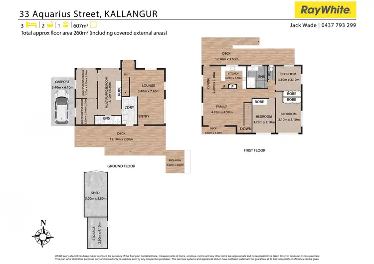 Floorplan of Homely house listing, 33 Aquarius Street, Kallangur QLD 4503
