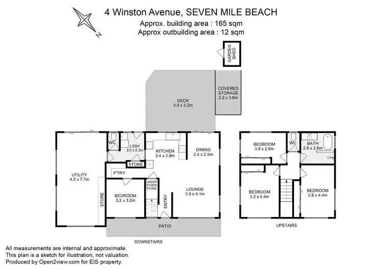 Floorplan of Homely house listing, 4 Winston Avenue, Seven Mile Beach TAS 7170