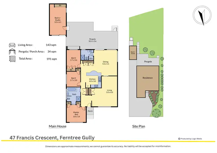 Floorplan of Homely house listing, 47 Francis Crescent, Ferntree Gully VIC 3156