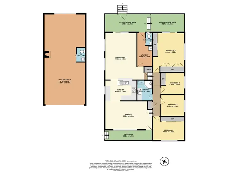 Floorplan of Homely house listing, 128 Edgeworth Avenue, Kanahooka NSW 2530