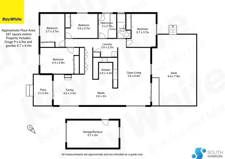Floorplan of Homely house listing, 23 Keightley Street, Moruya NSW 2537