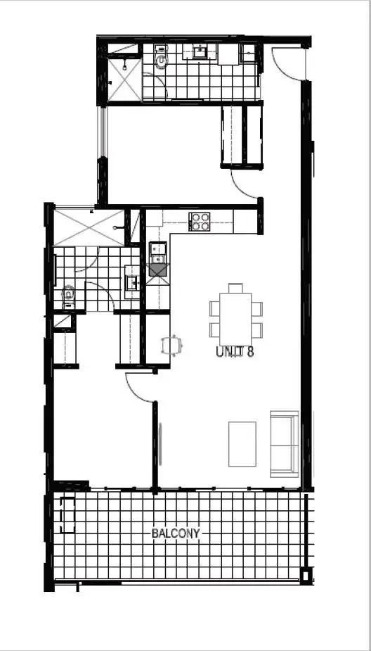 Floorplan of Homely apartment listing, 8/602 Beaufort Street, Mount Lawley WA 6050