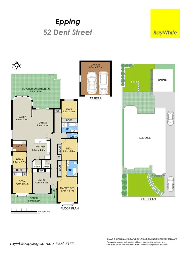 Floorplan of Homely house listing, 52 Dent Street, Epping NSW 2121