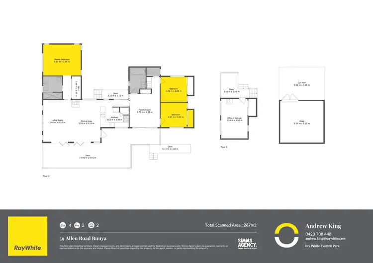Floorplan of Homely house listing, 59 Allen Road, Bunya QLD 4055
