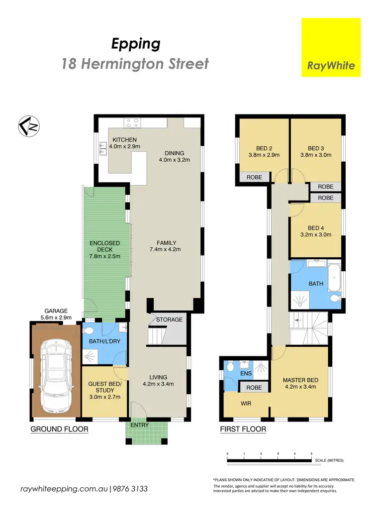 Floorplan of Homely house listing, 18 Hermington Street, Epping NSW 2121