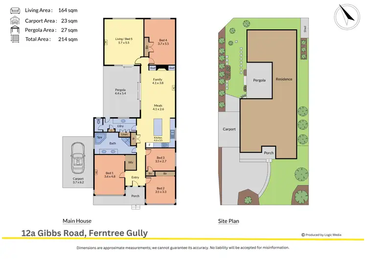 Floorplan of Homely house listing, 12a Gibbs Road, Ferntree Gully VIC 3156