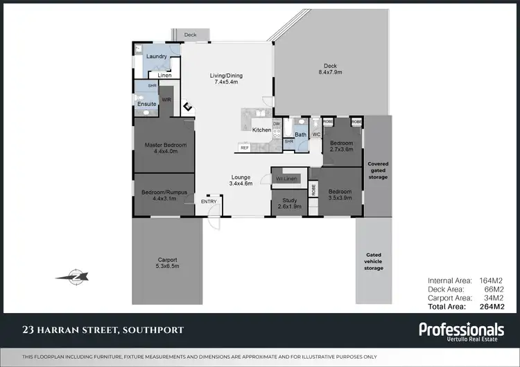 Floorplan of Homely house listing, 23 Harran Street, Southport QLD 4215