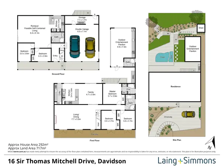 Floorplan of Homely house listing, 16 Sir Thomas Mitchell Drive, Davidson NSW 2085