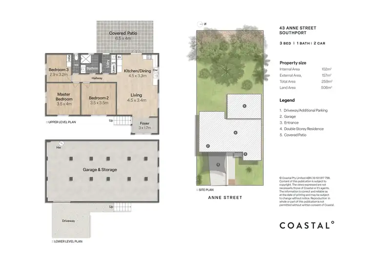 Floorplan of Homely house listing, 43 Anne Street, Southport QLD 4215