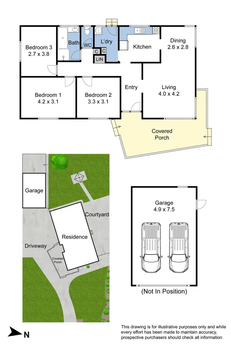 Floorplan of Homely house listing, 15 Kauri Grove, Glen Waverley VIC 3150