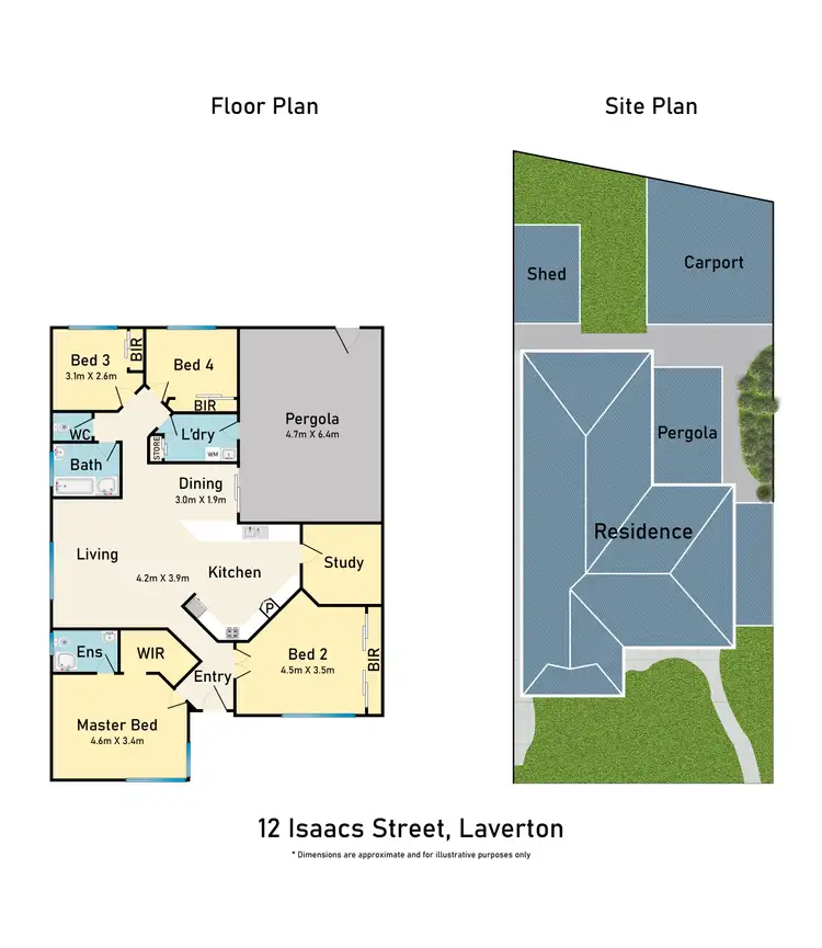 Floorplan of Homely house listing, 12 Isaacs Street, Laverton VIC 3028