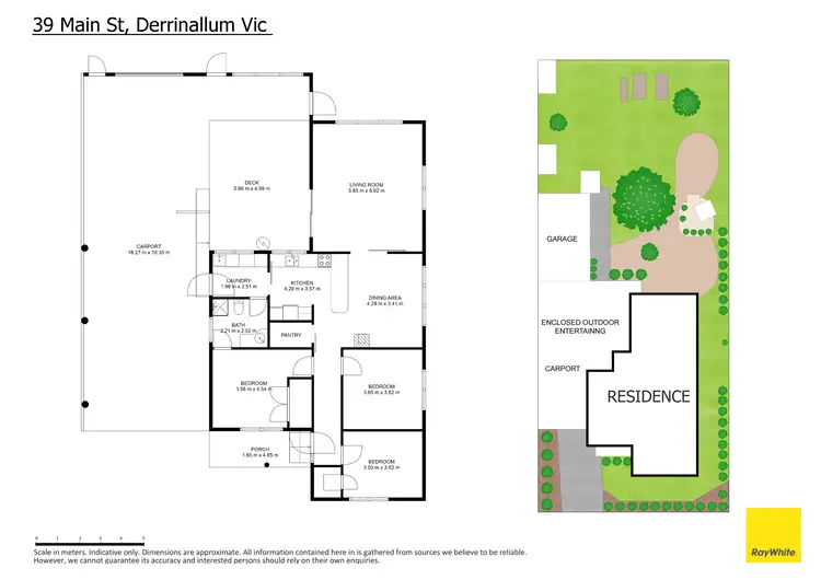 Floorplan of Homely house listing, 39 Main Street, Derrinallum VIC 3325