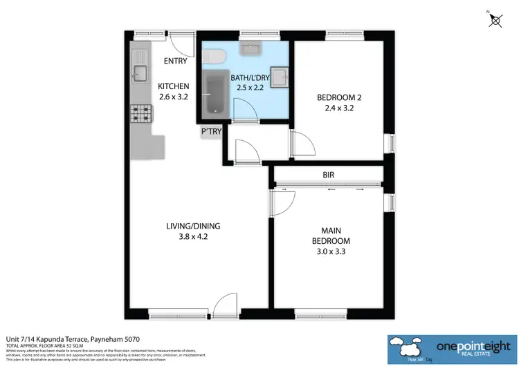 Floorplan of Homely apartment listing, 7/14 Kapunda Terrace, Payneham SA 5070