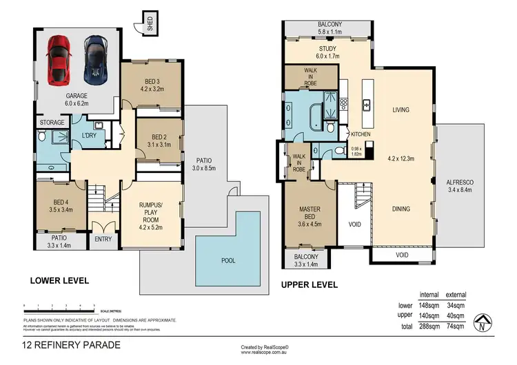 Floorplan of Homely house listing, 12 Refinery Parade, New Farm QLD 4005