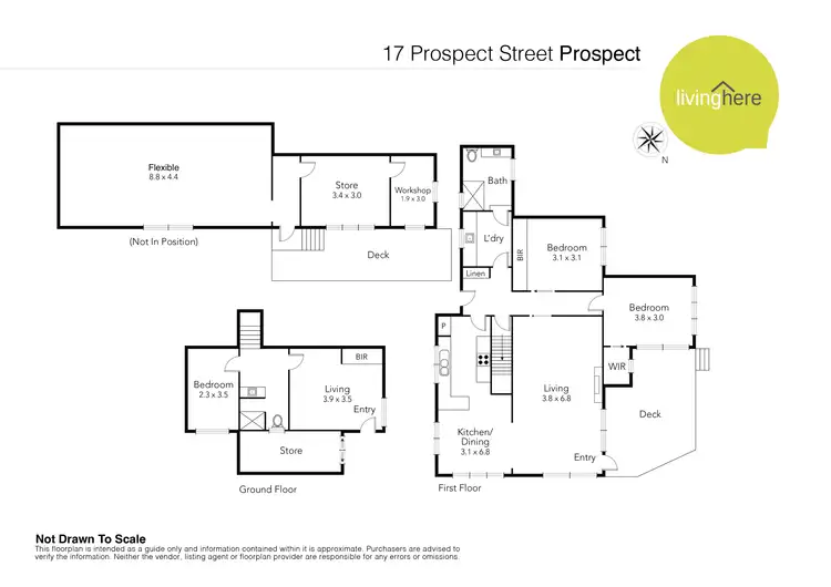 Floorplan of Homely house listing, 17 Prospect Street, Prospect TAS 7250