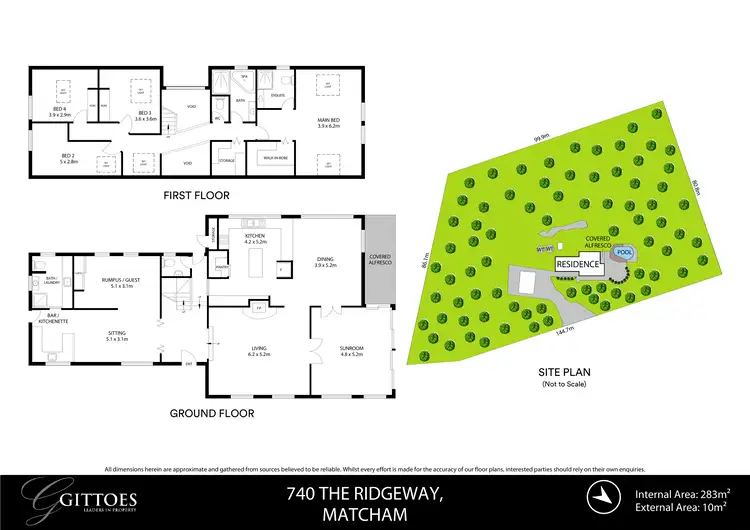Floorplan of Homely rural property listing, 740 The Ridgeway, Matcham NSW 2250