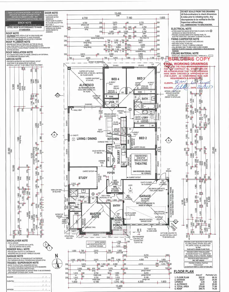Floorplan of Homely house listing, 141 Bellingham Parade, Wellard WA 6170