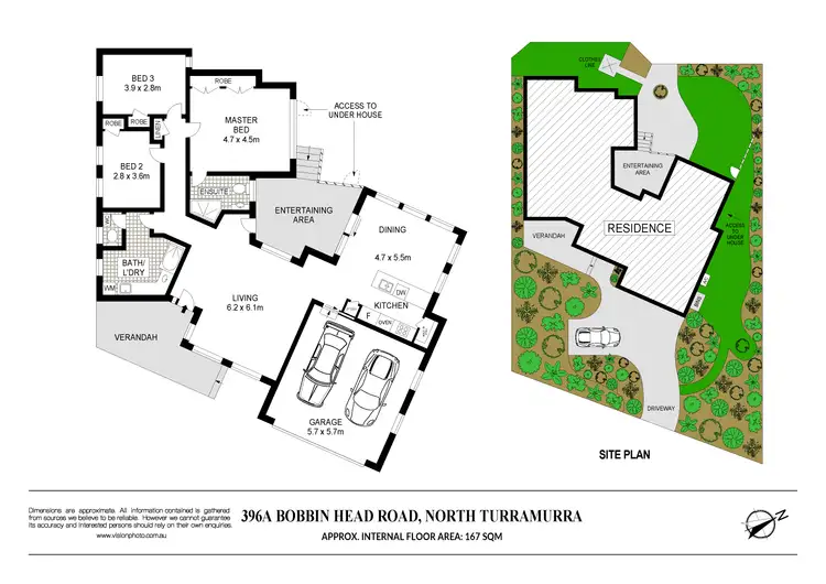 Floorplan of Homely house listing, 396A Bobbin Head Road, Turramurra NSW 2074