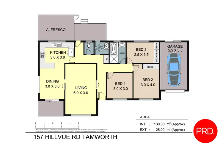 Floorplan of Homely house listing, 157 Hillvue Road, Tamworth NSW 2340
