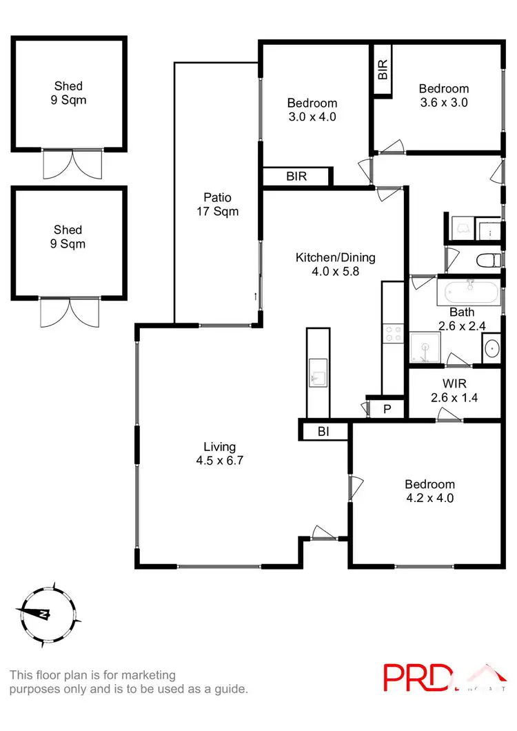 Floorplan of Homely house listing, 4 Andrews Street, New Norfolk TAS 7140