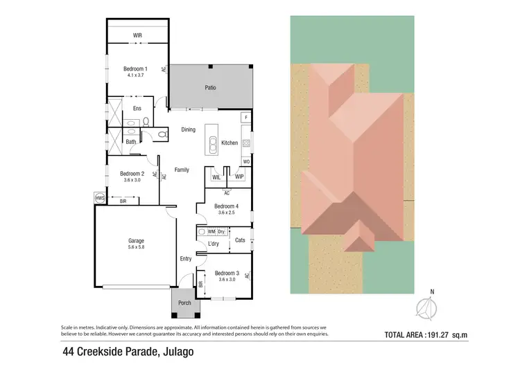 Floorplan of Homely house listing, 44 Creekside Parade, Julago QLD 4816