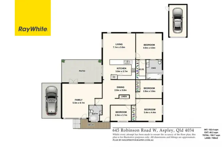 Floorplan of Homely house listing, 645 Robinson Road West, Aspley QLD 4034