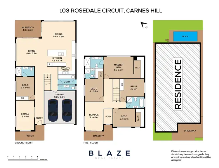 Floorplan of Homely house listing, 103 Rosedale Circuit, Carnes Hill NSW 2171