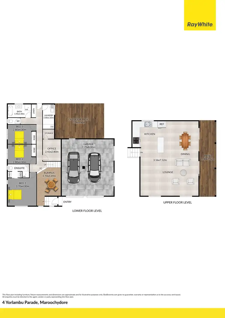 Floorplan of Homely house listing, 4 Yorlambu Parade, Maroochydore QLD 4558