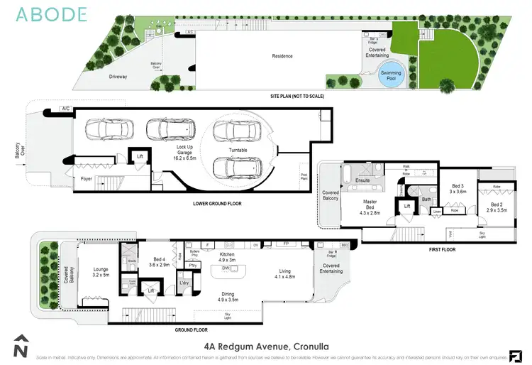 Floorplan of Homely house listing, 4 Redgum Avenue, Cronulla NSW 2230