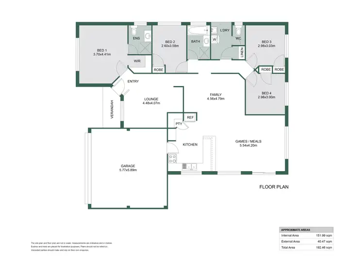 Floorplan of Homely house listing, 12 Waxflower Vista, Halls Head WA 6210