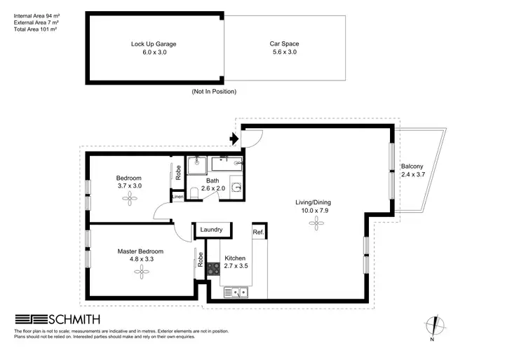 Floorplan of Homely apartment listing, 26/9 Domain Road, Currumbin QLD 4223