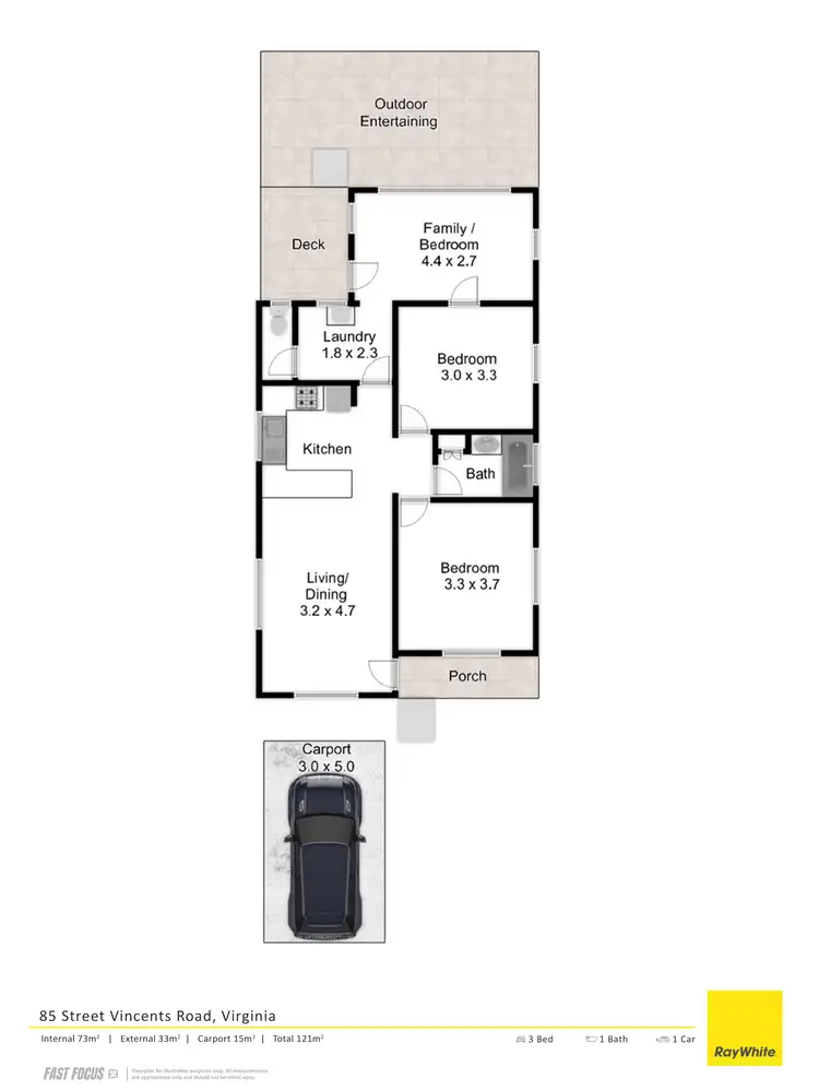 Floorplan of Homely house listing, 85 St Vincents Road, Virginia QLD 4014