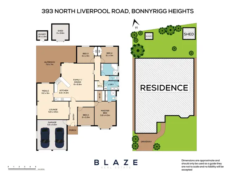 Floorplan of Homely house listing, 393 North Liverpool Road, Bonnyrigg Heights NSW 2177